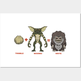 Tribble + Mogwai = Krite Posters and Art